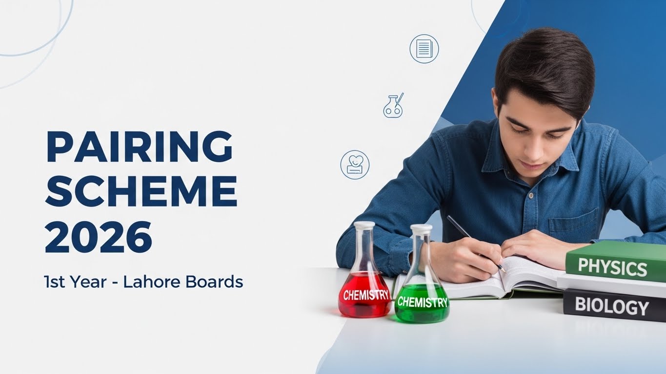 1st Year Pairing Scheme 2026 Lahore Boards