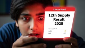 How to check 12th Class Supplementary Result 2025 Lahore Board