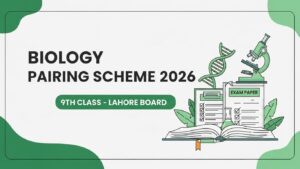 9th Class Biology Pairing Scheme 2026 Lahore Board