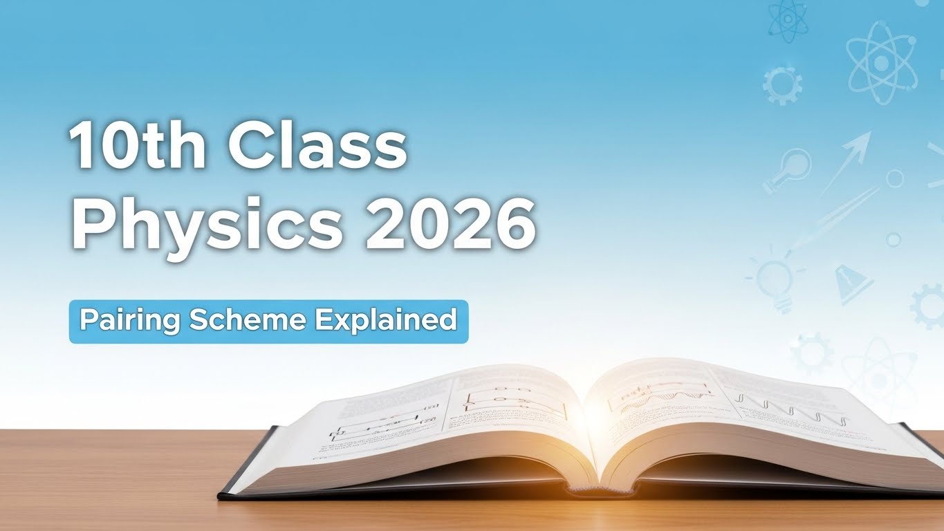 10th Class Physics Pairing Scheme 2026 (Lahore Board)
