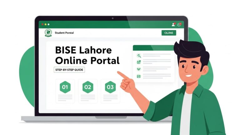 How to Use BISE Lahore Online Portal Step-by-Step