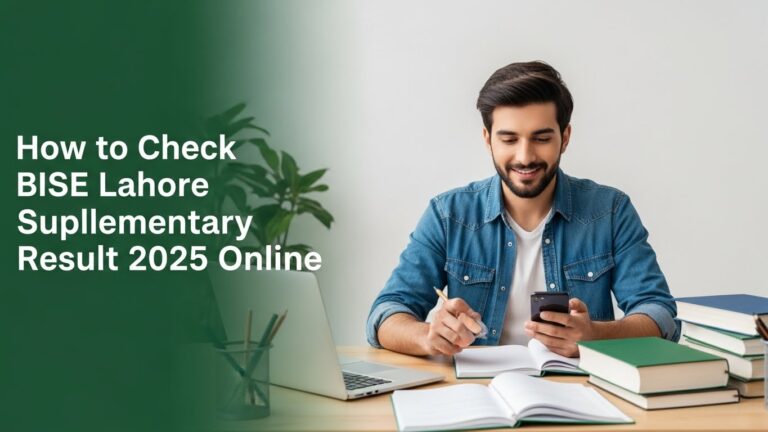 BISE Lahore Supplementary Result 2025 – Complete Guide