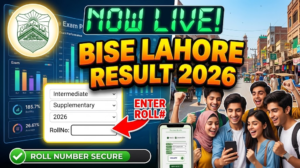 BISE Lahore Result 2026 Check Online By Roll Number