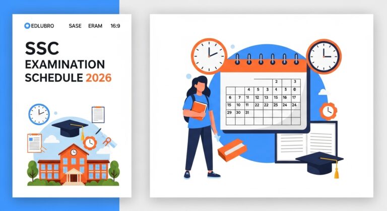 SSC Examination Schedule 2026 – Clear & Student- Friendly Guide
