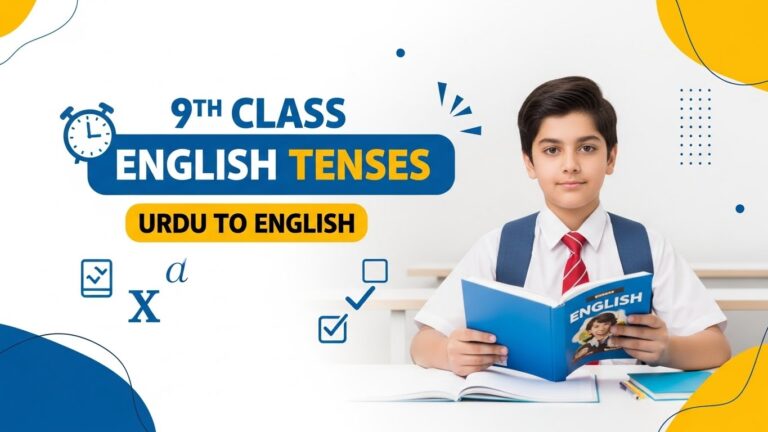 9th Class English Tenses Urdu to English Translation Practice Guide