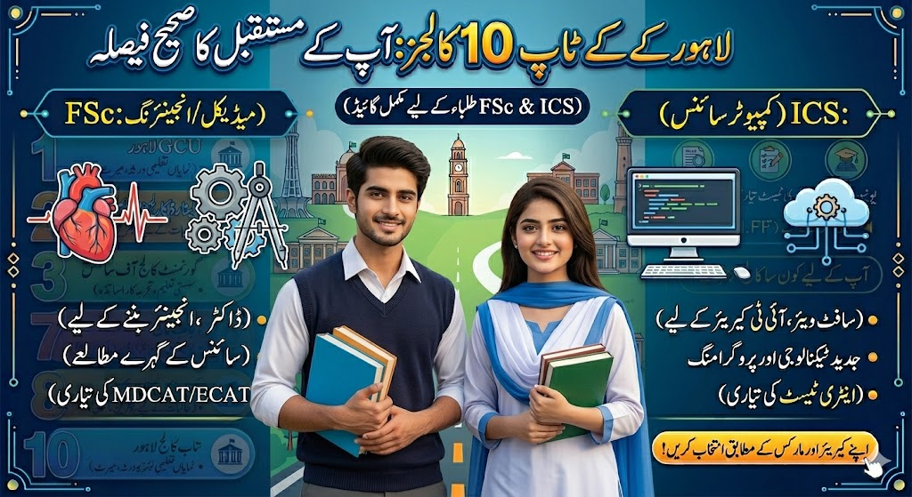 Choose Smart: Top 10 Colleges in Lahore for FSC & ICS Students